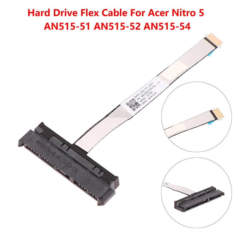 สําหรับ Acer Nitro 5 AN515-51 AN515-52 AN515-53 AN515-54 AN715-51 N18C3 N17C1 แล็ปท็อป SATA Hard Drive HDD SSD Connector Flex Cable