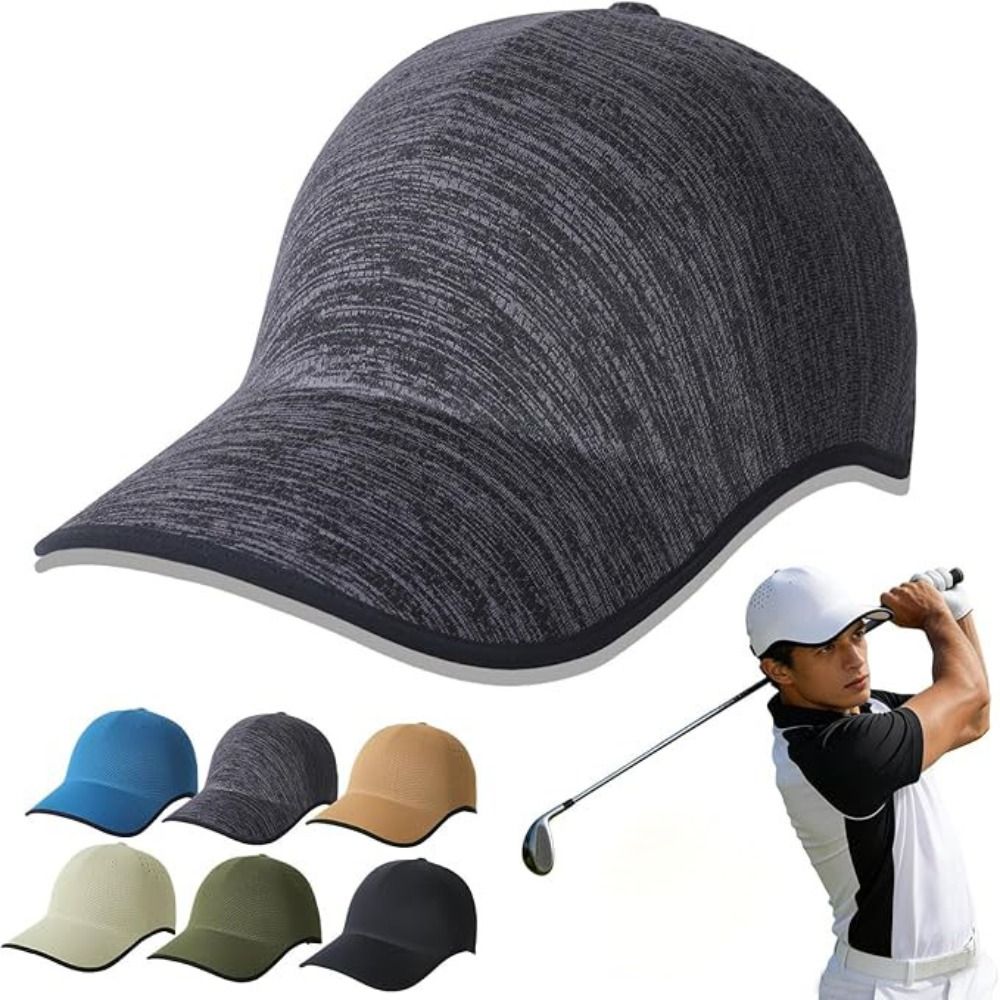 Creatief cadeau Naadloze baseballpet Sneldrogende opvouwbare buitenhoed Lichtgewicht ademende sporthoed
