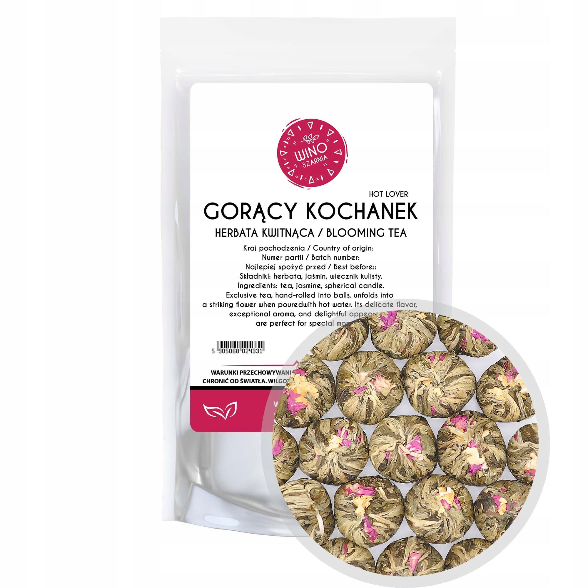Thé aux fleurs vertes Hot Lover-Hot Lover - 3 pièces 17,00
