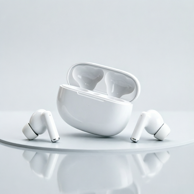 Auriculares Bluetooth originales, auriculares inalámbricos con cancelación de ruido y micrófono, auriculares inalámbricos para teléfonos inteligentes