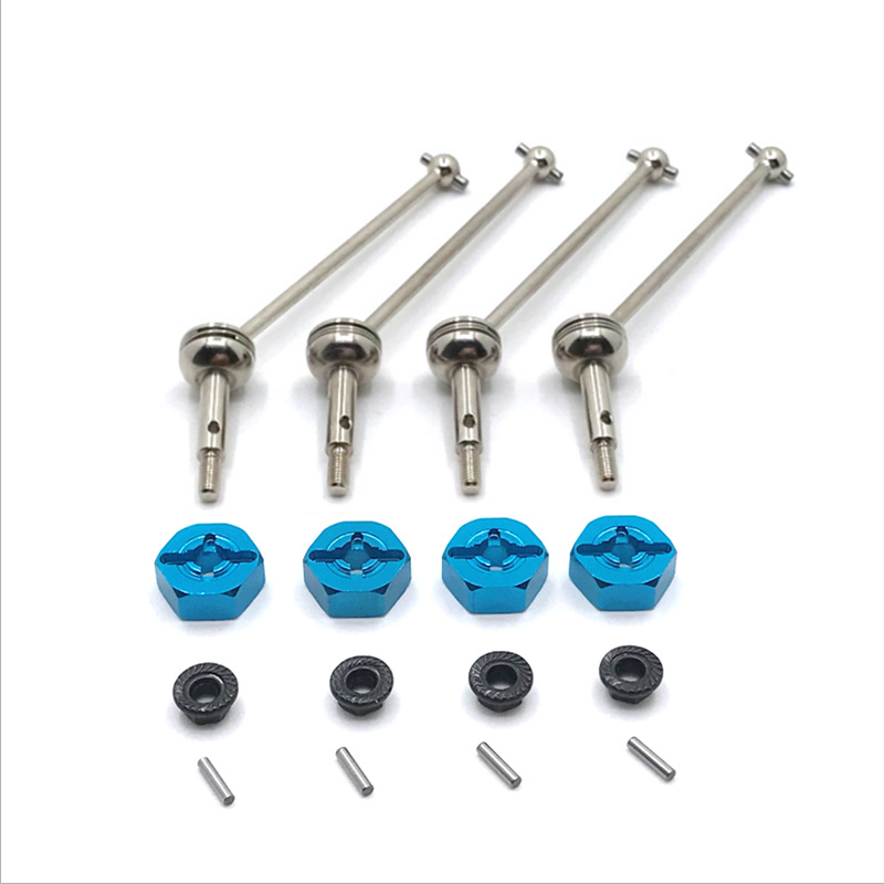 Metall-Upgrade-Adapter für vordere und hintere Requisitenwelle 12 mm für Wltoys 144001 144002 144010 124016 124017 124018 124019   RC Autoteile