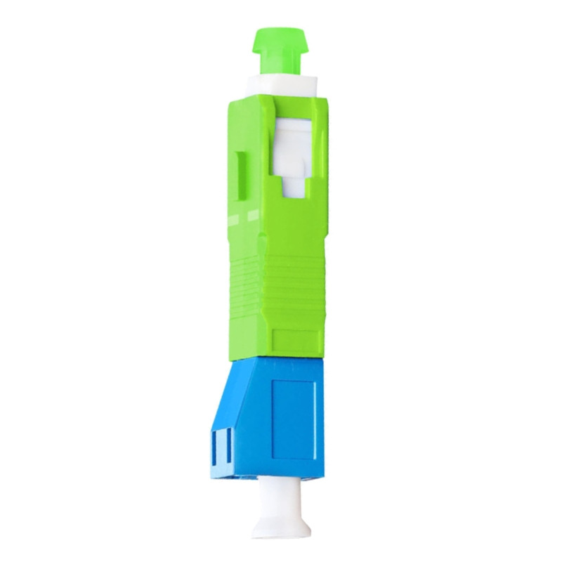 1PC SC/APC ถึง LC/UPC SC ชาย LC หญิง HybridFiber Optic Adapter ตัวเชื่อมต่อไฟเบอร์ Singlemode อะแดปเตอร์ออปติคอล