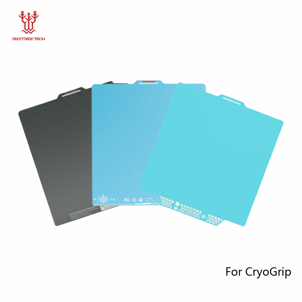 BIGTREETECH BIQU Cryogrip P2S Panda Glacier/Frostbite Acier à ressort double face pour imprimante 3D Bambu Lab A1 P1S P1P Bambulab A1 X1