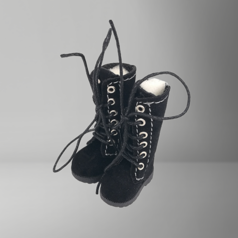 Buty dla lalek Tilda 3.2cm, pasujące do lalek Blythe, mini skórzane buty dla lalek 1/8, buty dla lalek Blyth Azone 1:6, codzienne akcesoria dla lalek.