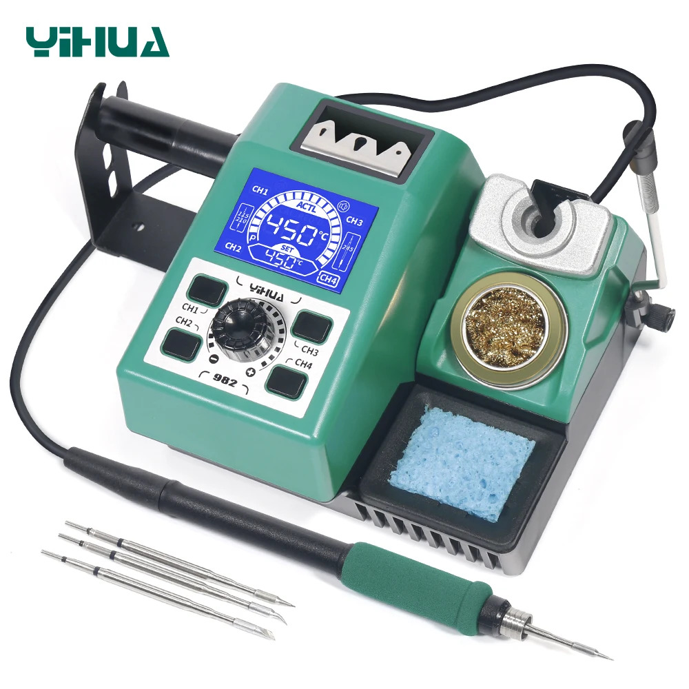 Yihua 982 Snelle Verwarming C210 Soldeerbout Staion Lasbewerking Station Geboren Voor Precisie Solderen
