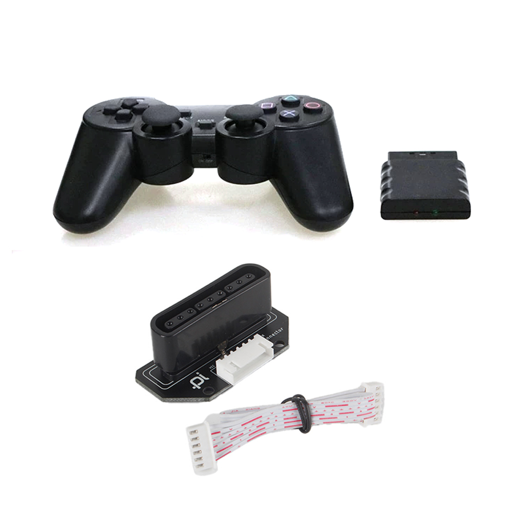 จอยสติ๊กเกมแพดไร้สาย2.4G สำหรับควบคุม Ps2พร้อมตัวรับ DualShock GAMING Joy สำหรับ Arduino ของตกแต่งงานปาร์ตี้ชุดโปรแกรมได้