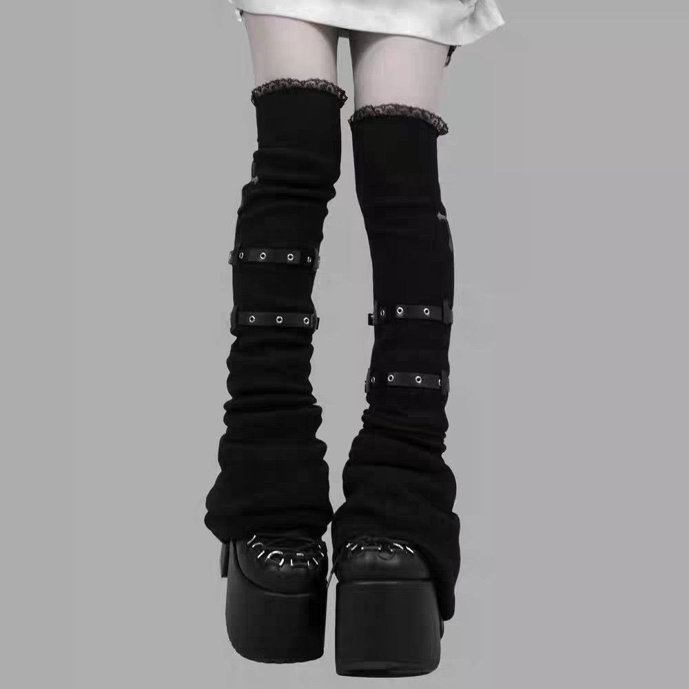 Subculture Y2K Spicy Girls JK гольфы женские осенне-зимние винтажные дизайнерские гетры корейская мода