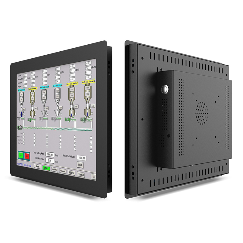 Mini ordenador Industrial de 19 pulgadas, Panel de tableta, pantalla táctil resistiva, Intel Core i3 i5 i7 con 4G RAM 64G SSD, WIFI incorporado