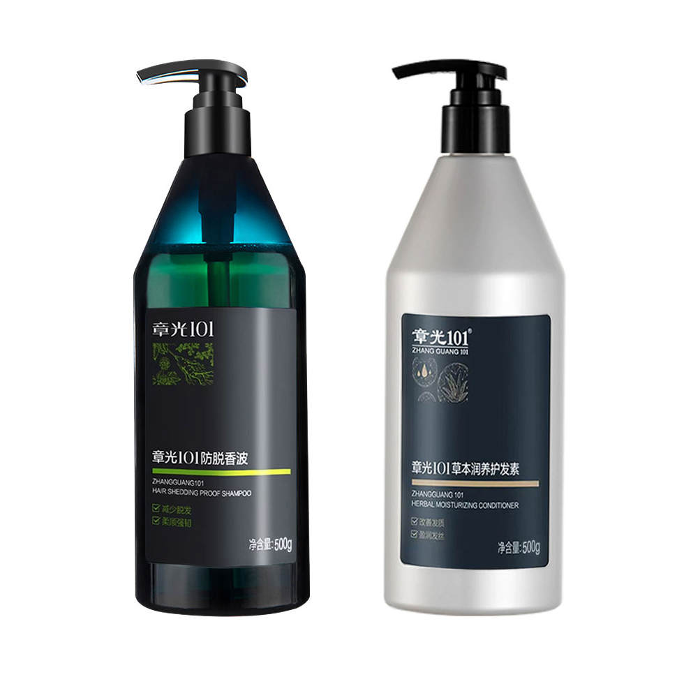 ZHANGGUANG – shampooing Anti-perte de cheveux, 101G, 500G, après-shampoing nourrissant, répare les cheveux abîmés