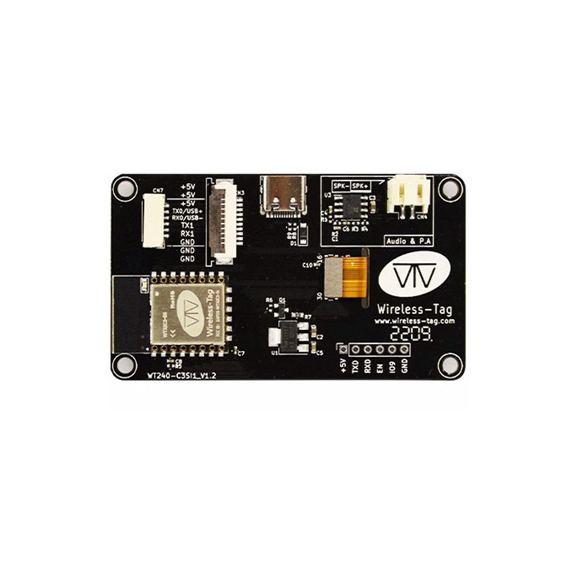 Serielle bildschirm modul pcb 2,4 zoll unterstützung wifi bluetooth ips bildschirm basierend auf ESP32-C3 entwicklung board ZX240-C3SI1 modul