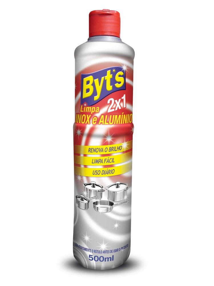 BYTS CLEAN INOX AND ALUMINIO 2X1 500ML