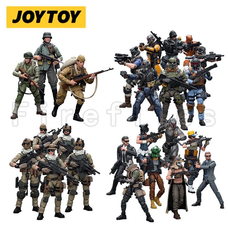Joytoy โมเดลฟิกเกอร์สะสมตุ๊กตาขยับแขนขาได้ทหารของเล่นอะนิเมะสำหรับเป็นของขวัญ1/18