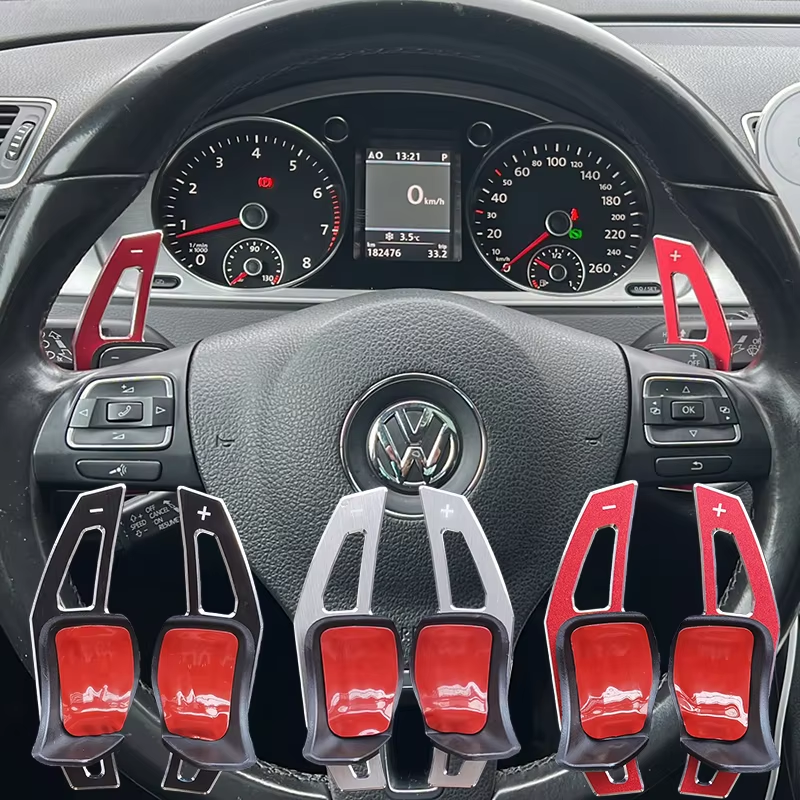DSG Stuurwiel Peddel Uitbreiding Shift Cover Voor VW Golf 5 6 MK6 GTI R Jetta MK5 Passat B6 B7 CC Polo Sharan Tiguan Seat Leon