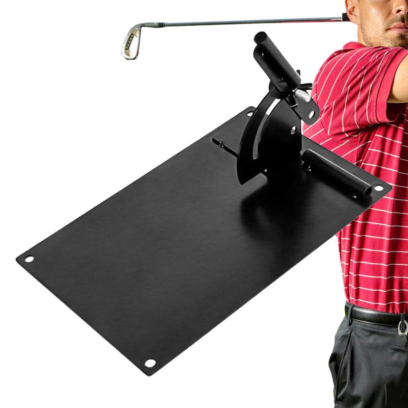 Suporte para vara de alinhamento de golfe, placa de prática de balanço, treinador de avião, auxílio para treinamento, base de vara de alinhamento