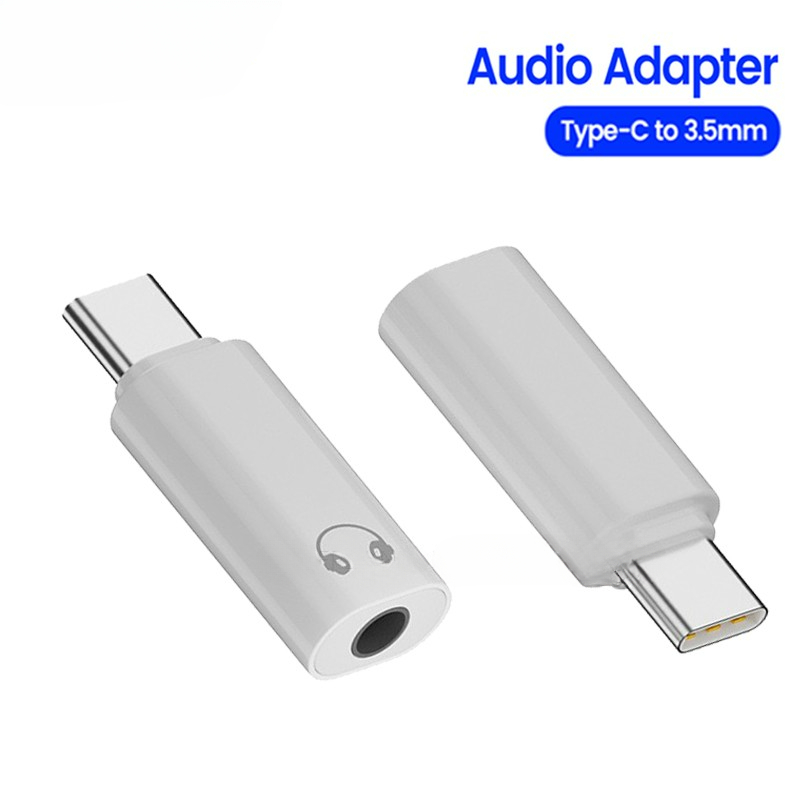 USB Typ C auf 3,5 mm Klinke Audio-Adapter USB C 3,5 mm Aux-Adapter Typ C Kopfhörer-Konverter für iPhone 15 Samsung Xiaomi Huawei