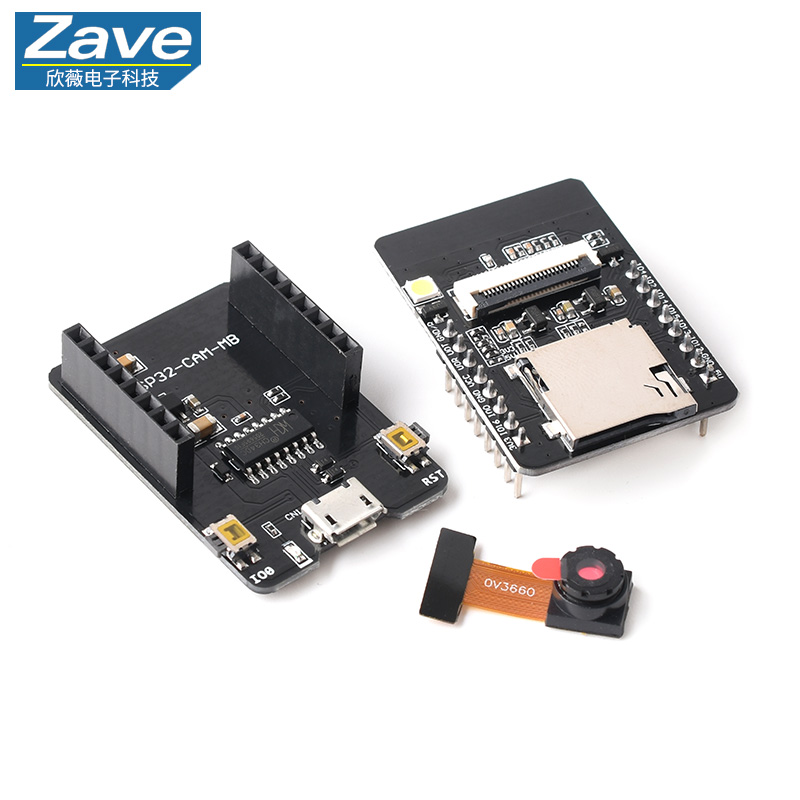 Новая версия макетной платы ESP32-CAM с модулем Wi-Fi + Bluetooth и модулем камеры высокой четкости OV3660