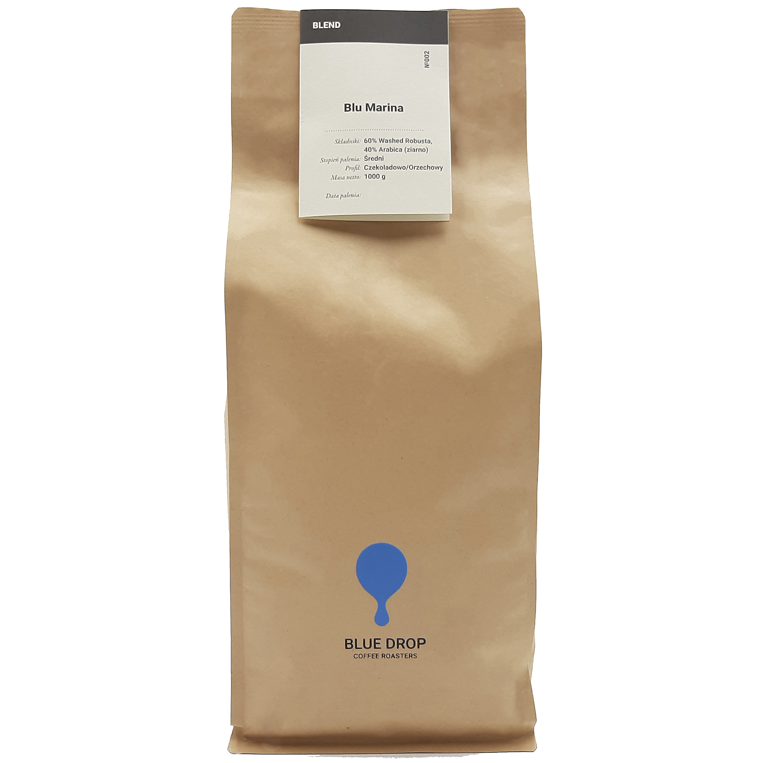 Kawa ziarnista 1kg Blu Marina z palarni Blue Drop