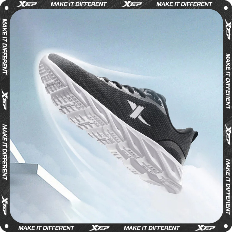 Xtep Running Shoes For Men  2021 Summer Lightweight Men's Sports Shoes Cushioning Jogging Breathable Sneakers 879219110037
