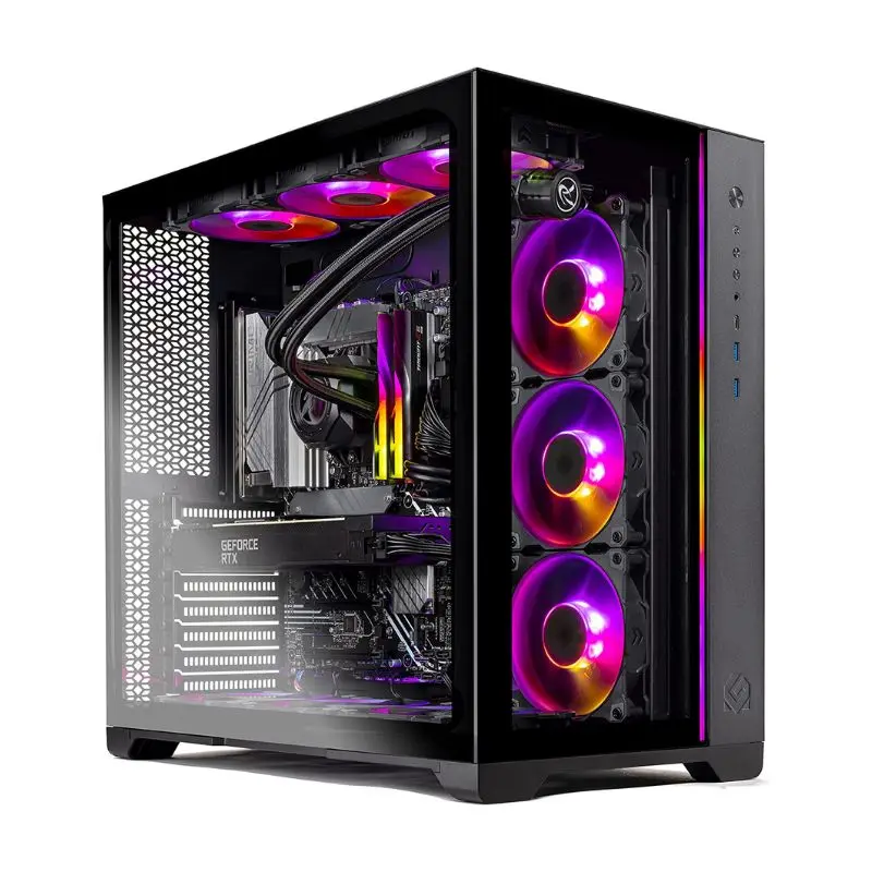 Desktop II 7 5800X, RTX 3080 10GB GDDR6X, 16GB DDR4 3200, SSD Gen4 de 1 TB, ventiladores RGB, Wi-Fi AC