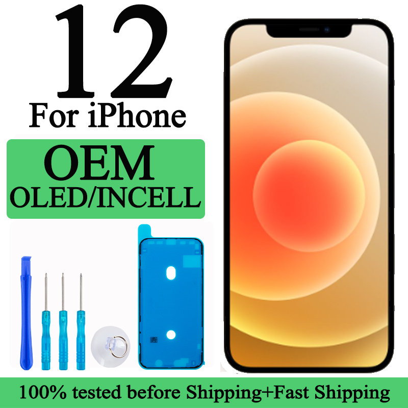 A2403 A2172 A2402 A2404 100% протестированный ЖК-дисплей премиум-класса для IPhone 12, новый дисплей, замена сенсорного экрана, заводской дисплей с 3D Touch