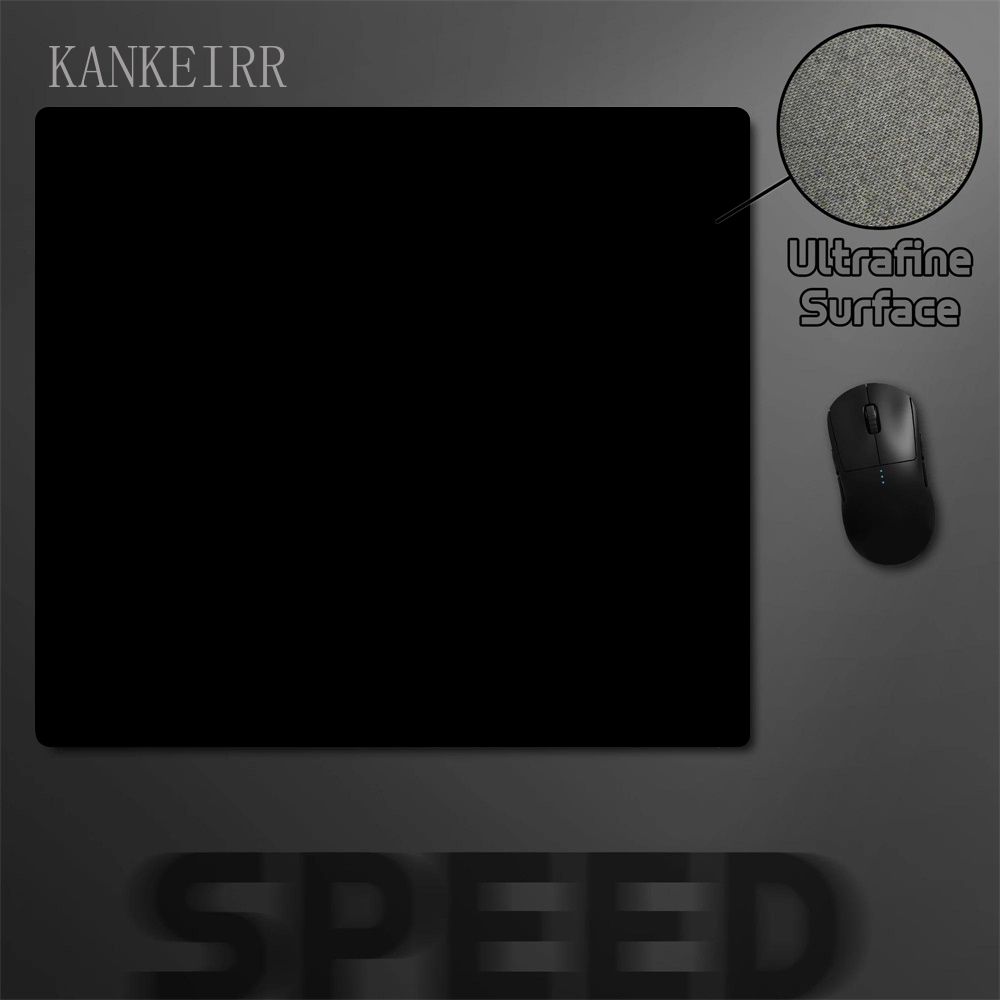 Speed Mouse Pad Pure Color High Elastic Non-slip Bottom Desk Mat Premium E-Sports Mousepad Ultrafine Surfa Large Black Mouse Mat