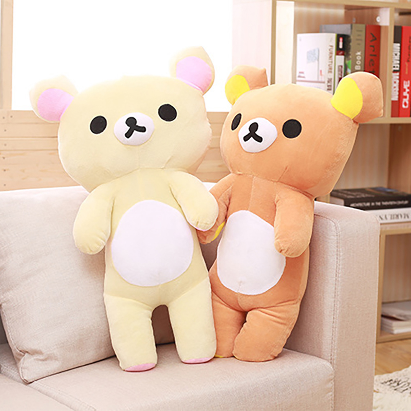 Kawaii Rilakkuma плюшевые игрушки плюшевый мишка мягкие животные диван подушки украшения для комнаты подарок на день рождения для детей рождественские подарки