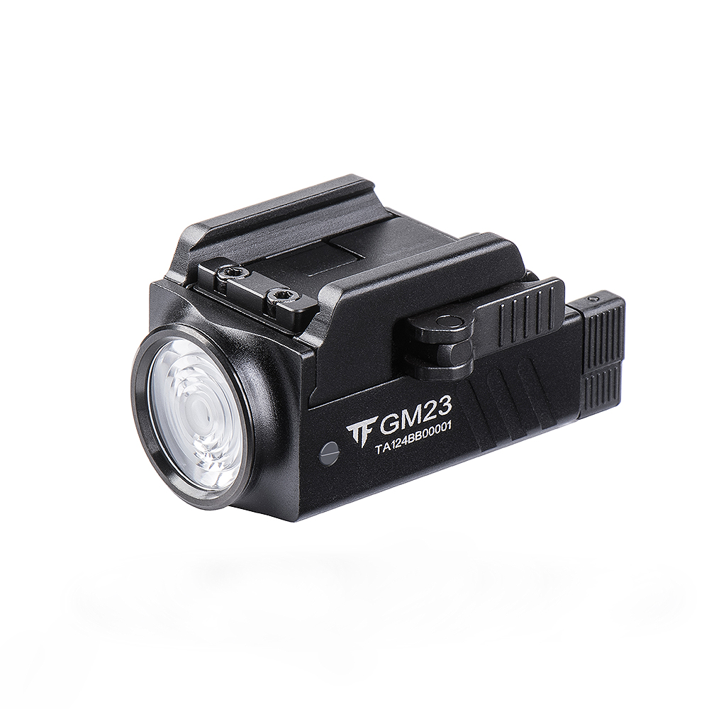 Trustfire GM23 pistolet lumière tactique 800 Lumen monté sur Rail à dégagement rapide USB lampe de poche LED Rechargeable pour Glock 17 19