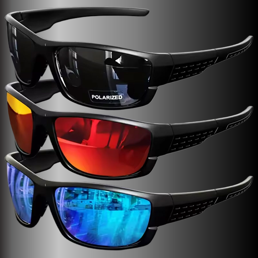 I più nuovi occhiali da sole polarizzati uomo donna sport all'aria aperta ciclismo corsa pesca occhiali da sole fotocromatici