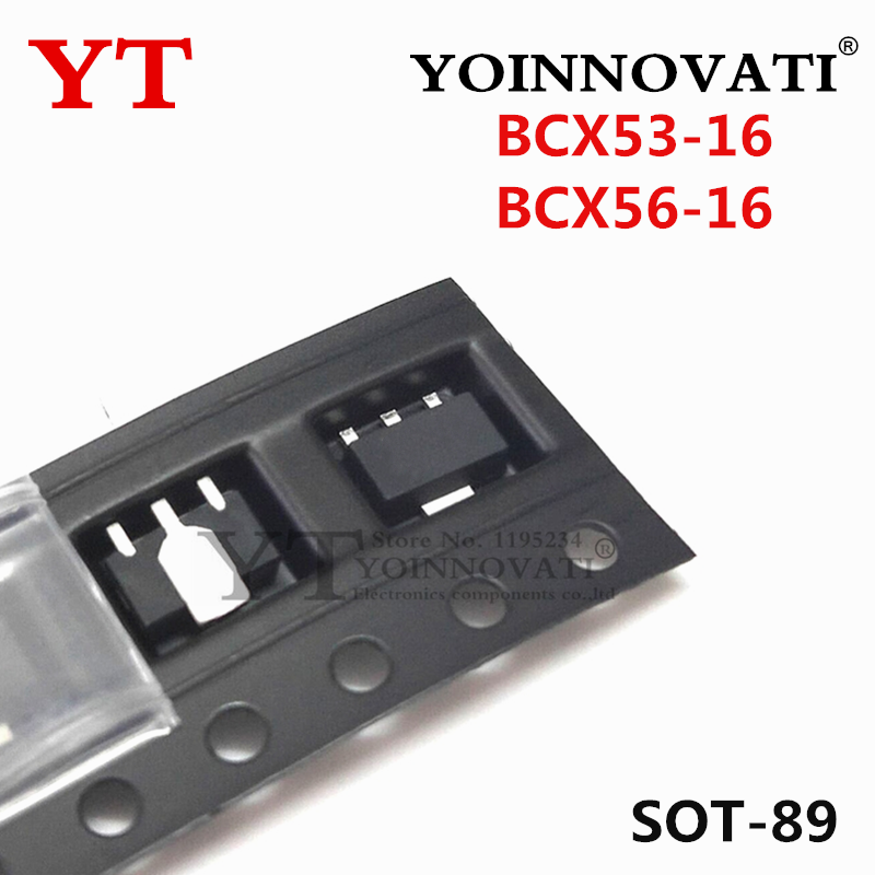 100PCS BCX53-16 AL PNP BCX56-16 BL NPN