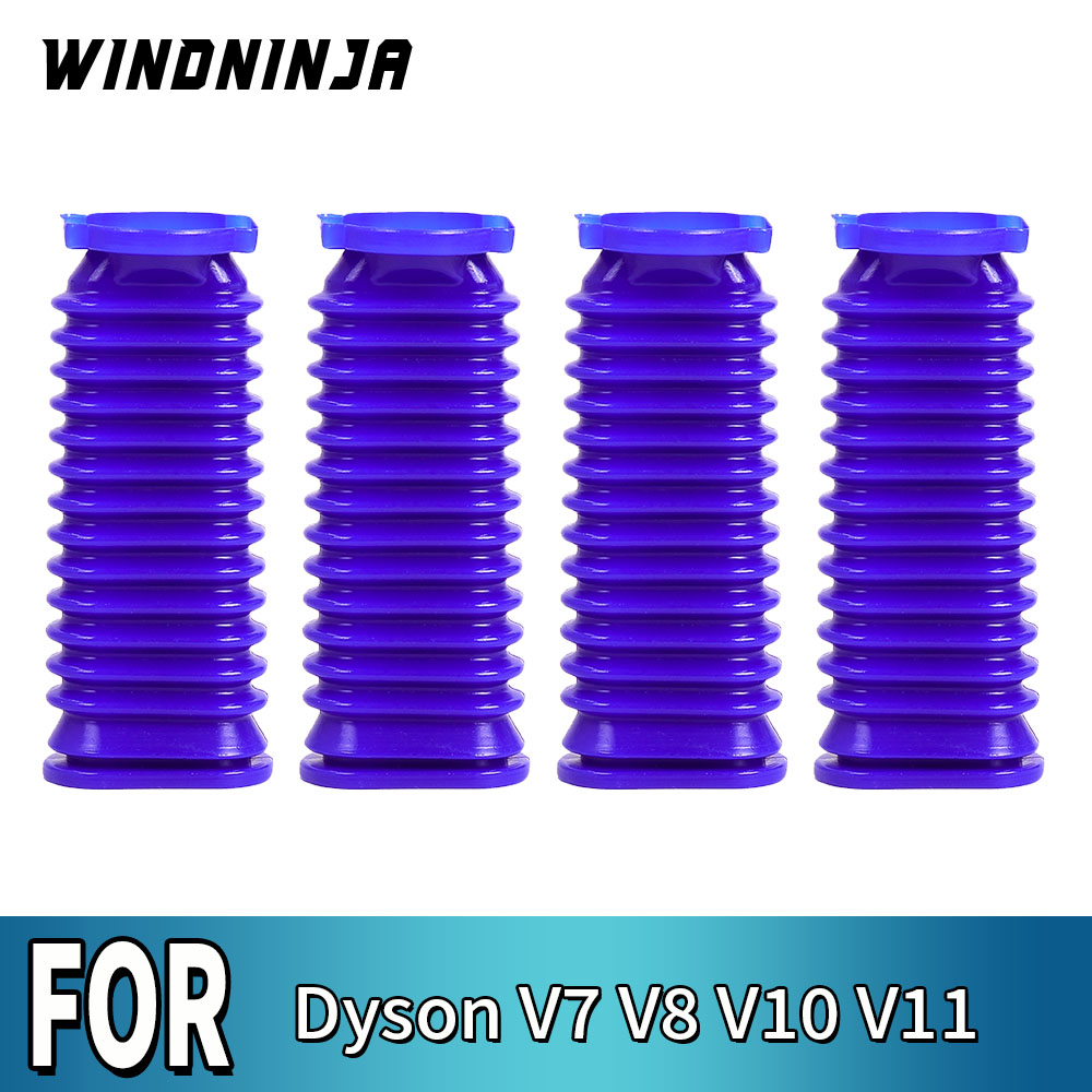 Acessórios para Mangueira de Duto Inferior para Aspirador de Pó Dyson V7 V8 V10 V11, Tubo Flexível de Borracha Macia, Parte da Mangueira de Sucção