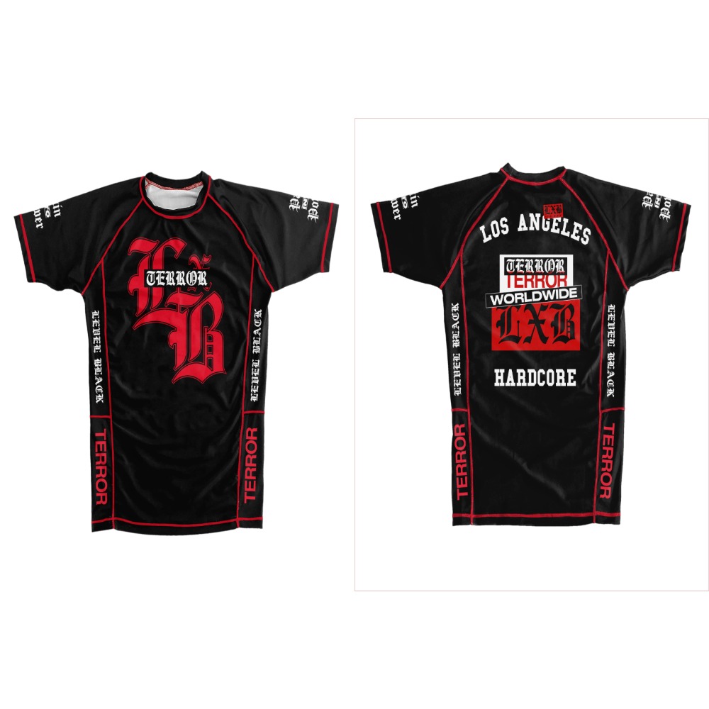 V1 LXB AJJ Black Rash Guard Quick Drying Gym T-shirt Levelxblack Jersey Vintage Men Women Tee Clothing Unisex Clothes Y2k Tops