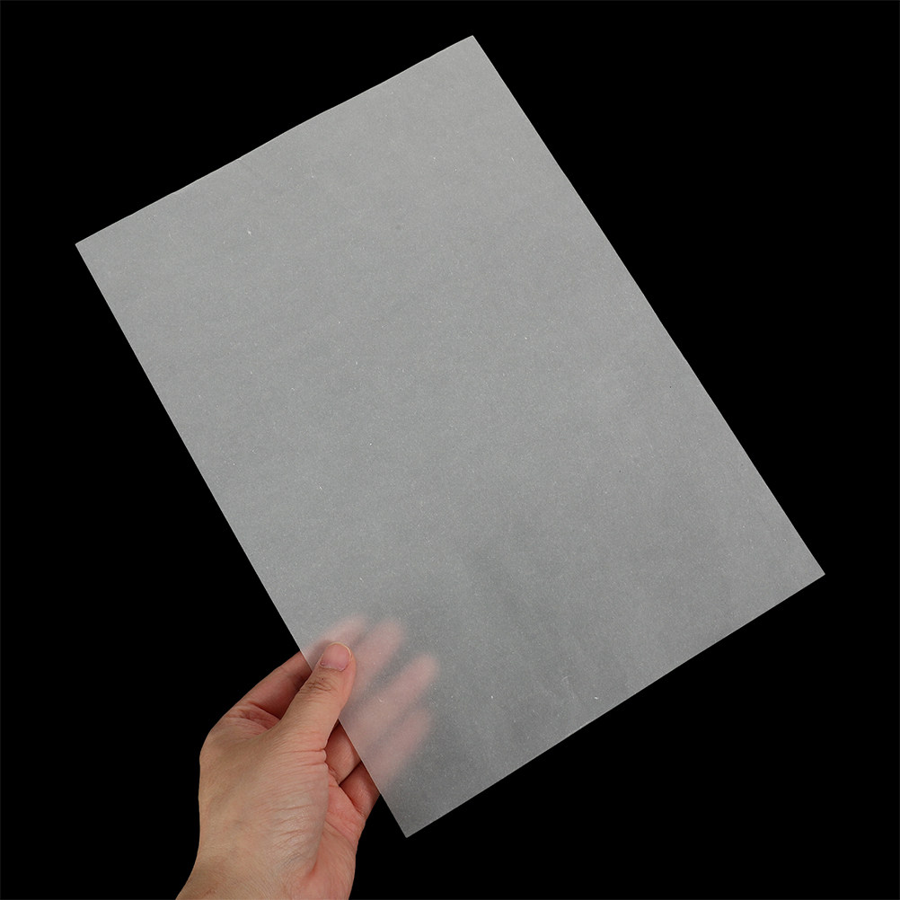 20 feuilles de papier d'impression et de loisirs créatifs A4, papier calque haute transparence, papier de transfert transparent pour dessin, croquis et impression