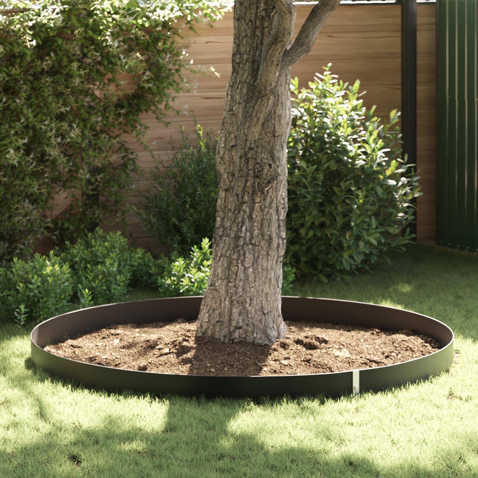 Barrière racine avec rails de connexion noirs 0,7 x 10 m 1,5 mm HDPE Solution durable pour paysage de jardin