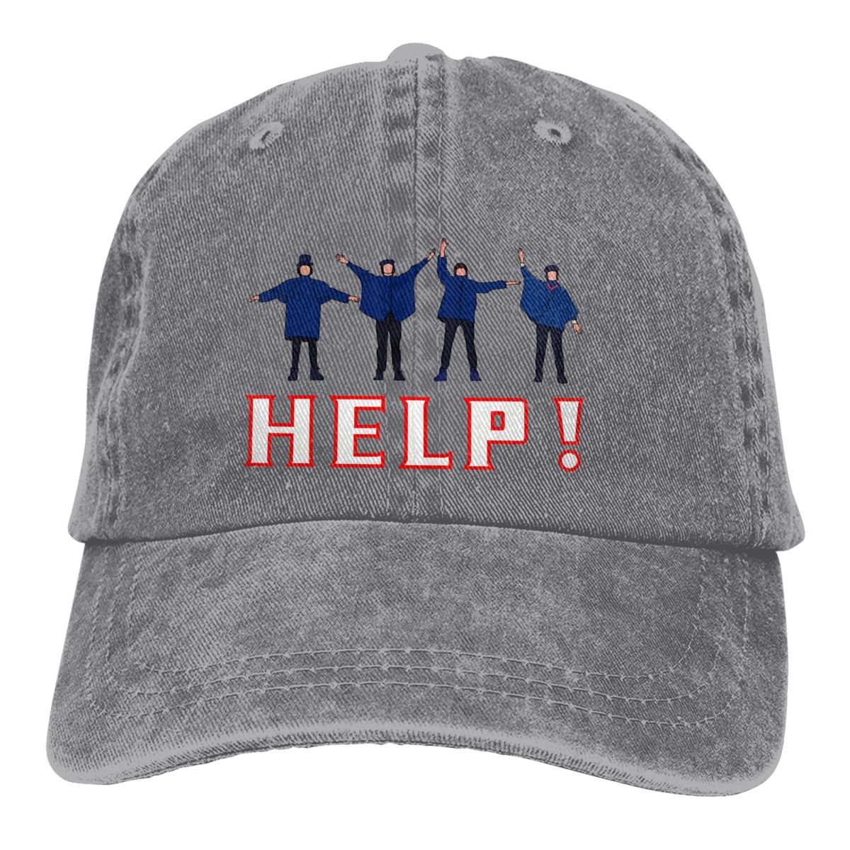 Boné de beisebol masculino lavado ajuda bonés snapback de caminhoneiro chapéu de pai The Beatle Band Golf Hats