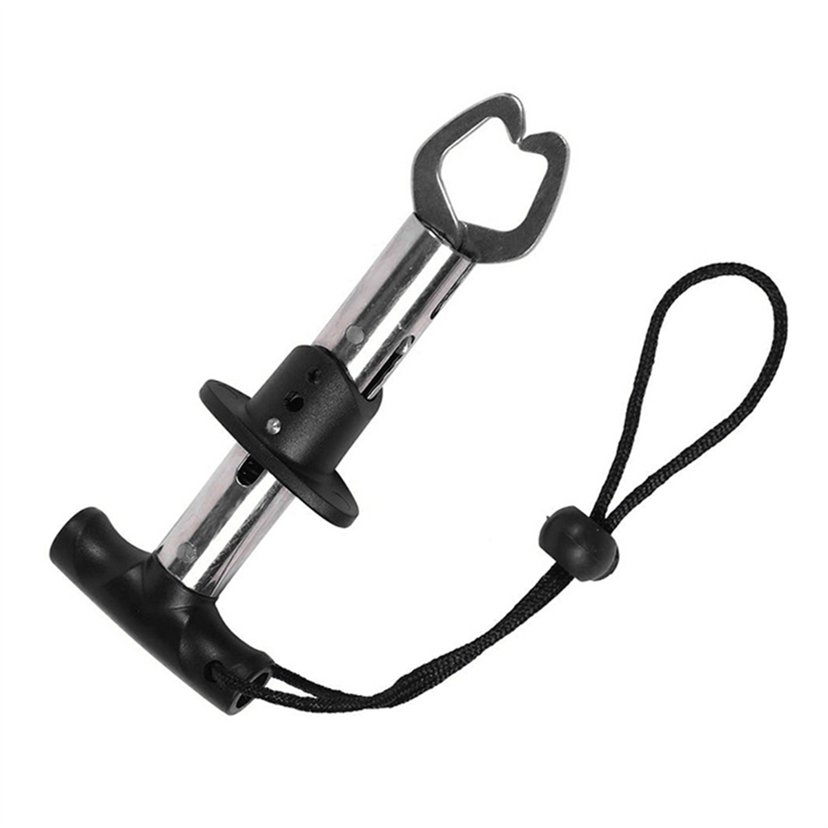 A71P Stainless Steel Belt Weigher with Ruler Fish Controller, Fish Clamp Gripper Controller Luya Fishing Gear B