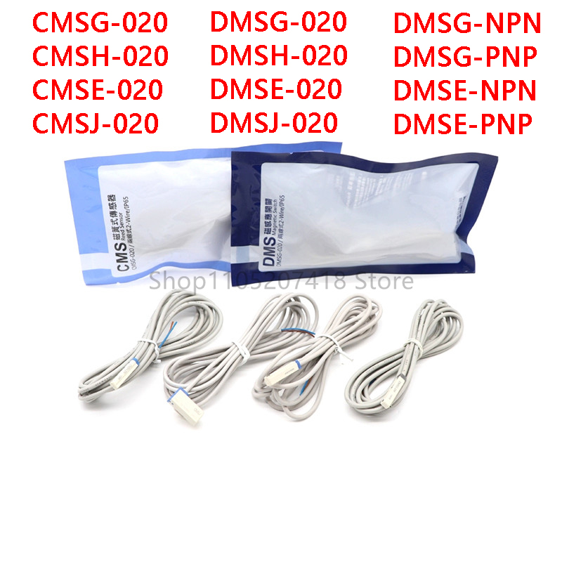 Interrupteur magnétique pneumatique CMSG-020 CMSJ CMSE CMSH DMSG DMSJ DMSE DMSH-020 DMSG DMSJ DMSE DMSH NPN/PNP, 10 pièces/lot ﻿