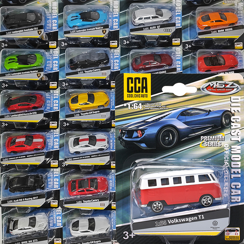 CCA 1:64 Volkswagen Audi Exquisites hängendes Modell, klassisches Auto, statisches Automodell, Legierungsdruckguss-Automodell, Sammlung, Geschenkspielzeug