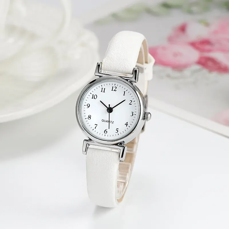 Marca relógios de quartzo para mulheres alta qualidade senhoras luxo moda pequeno mostrador relógio casual relógio de pulso de couro relojes para mujer