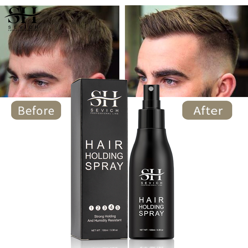Sevich Spray de maintien des cheveux pour hommes applicateur de fibres de renforcement des cheveux Spray de fixation des cheveux Spray de maintien des cheveux eau Salon produit de coiffure