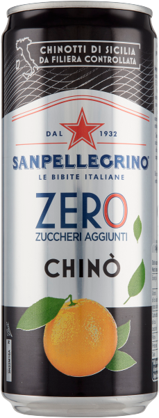 Chinò Zero 330ml kohlensäure haltiges Getränk-San Pellegrino