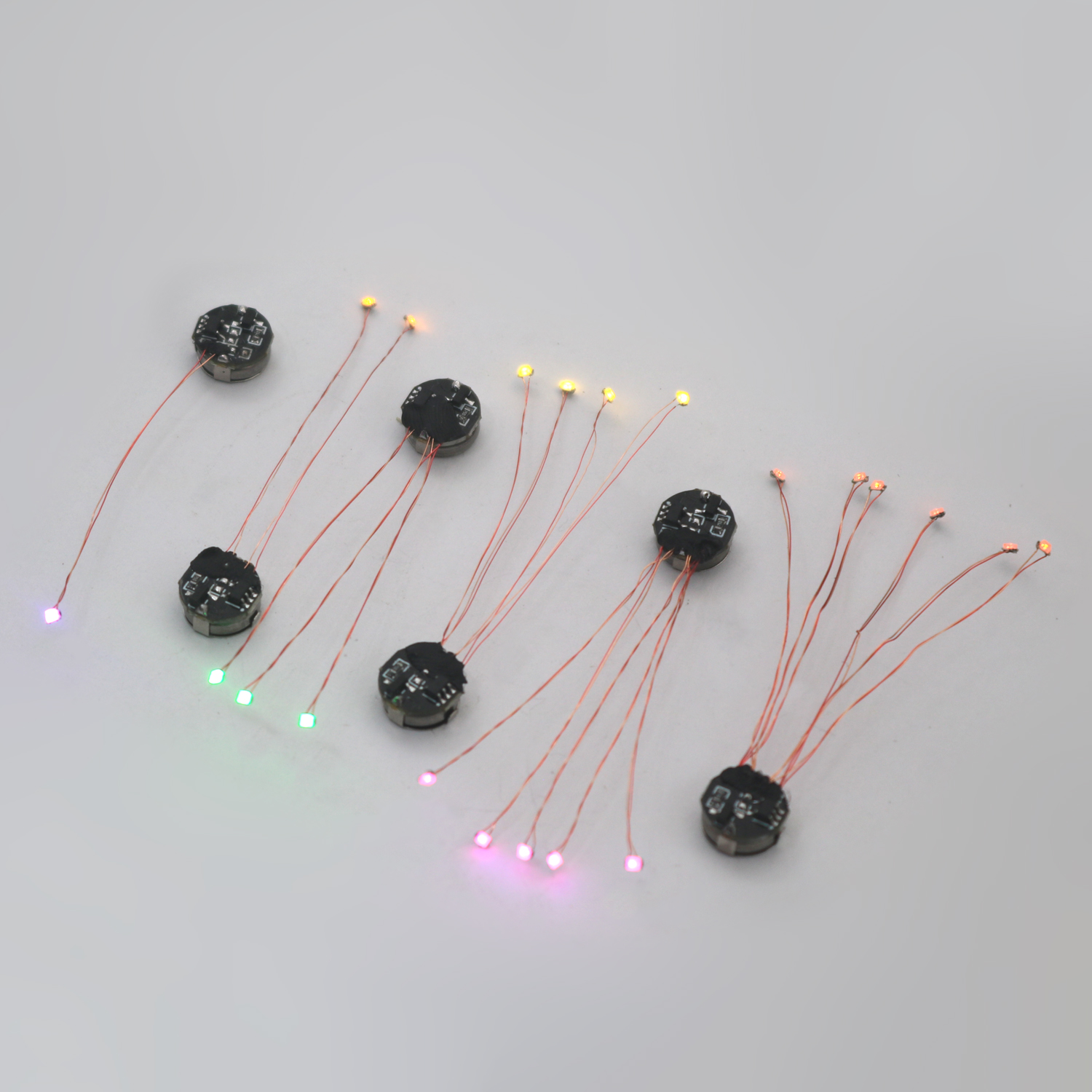 有線 5 センチメートル磁気制御ランプ Led マグネトロンライトモデル W バッテリー Diy 車のおもちゃ照明ジオラマ Gunda ロボットクリスマスツリー