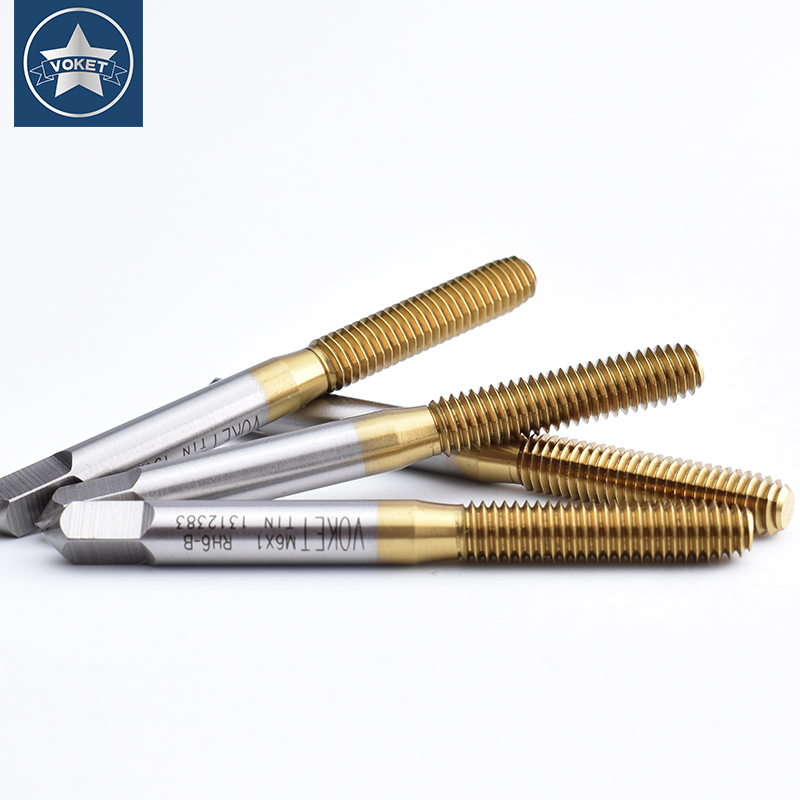 HSSE-M42 JIS Standaard Tin Coating Vormrol Tap M1 M2 M3 M4 M5 M6 M7 M8 M9 M10 M11 M12 M14 M16 M18 M20 Machine Draadtappen