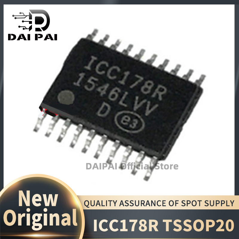 (10 stks-50 stks/partij) 100% Nieuwe originele ICC178R ICC178 TSSOP20 Chipset