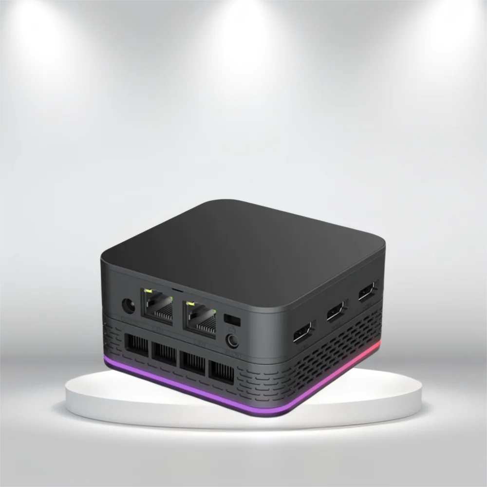T9 Plus Quad Core Windows 11 Mini PC, CPU Intel N95,16GB LPDDR ,256/512GB/1TB SSD, Dual 1000M LAN ,Three HD Desktop
