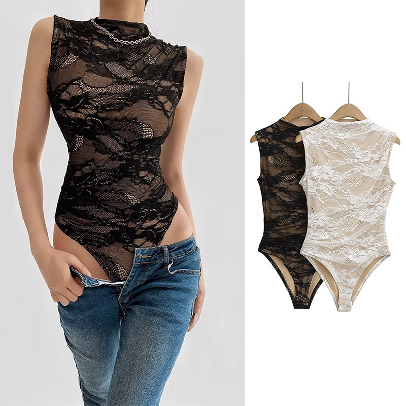Y2k bodysuit feminino corpete virilha completa malha verão topo tendência recorte preto skins shorts renda lingerie sexy emagrecimento