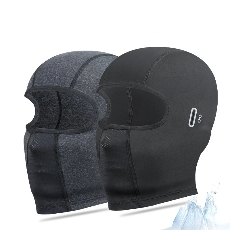 Balaclava verão para ciclismo, máscara facial, forro do capacete, chapelaria de bicicleta, respirável, à prova de vento, anti-poeira, headwear esportivo