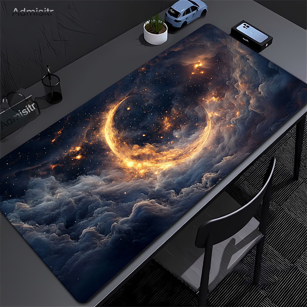 Duża podkładka pod mysz z motywem anime, XXL 90x40cm, gumowa, antypoślizgowa, do komputera, laptopa, biura, długa mata na biurko, podkładka pod klawiaturę do gier