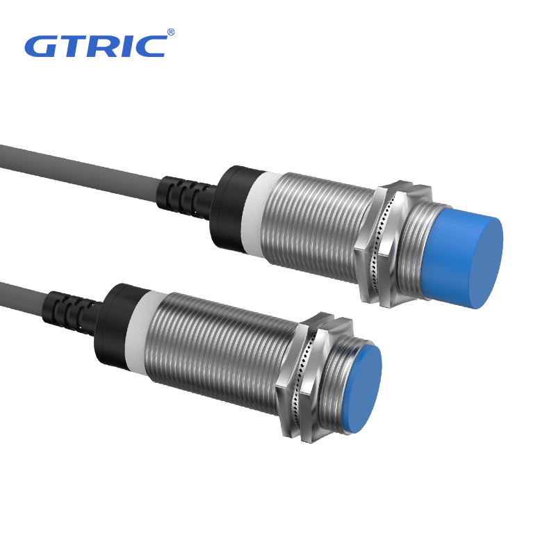 Промышленный бесконтактный датчик приближения серии GTRIC M18, расстояние 5 мм, 8 мм, NPN PNP, 12-24 В, беспромывной