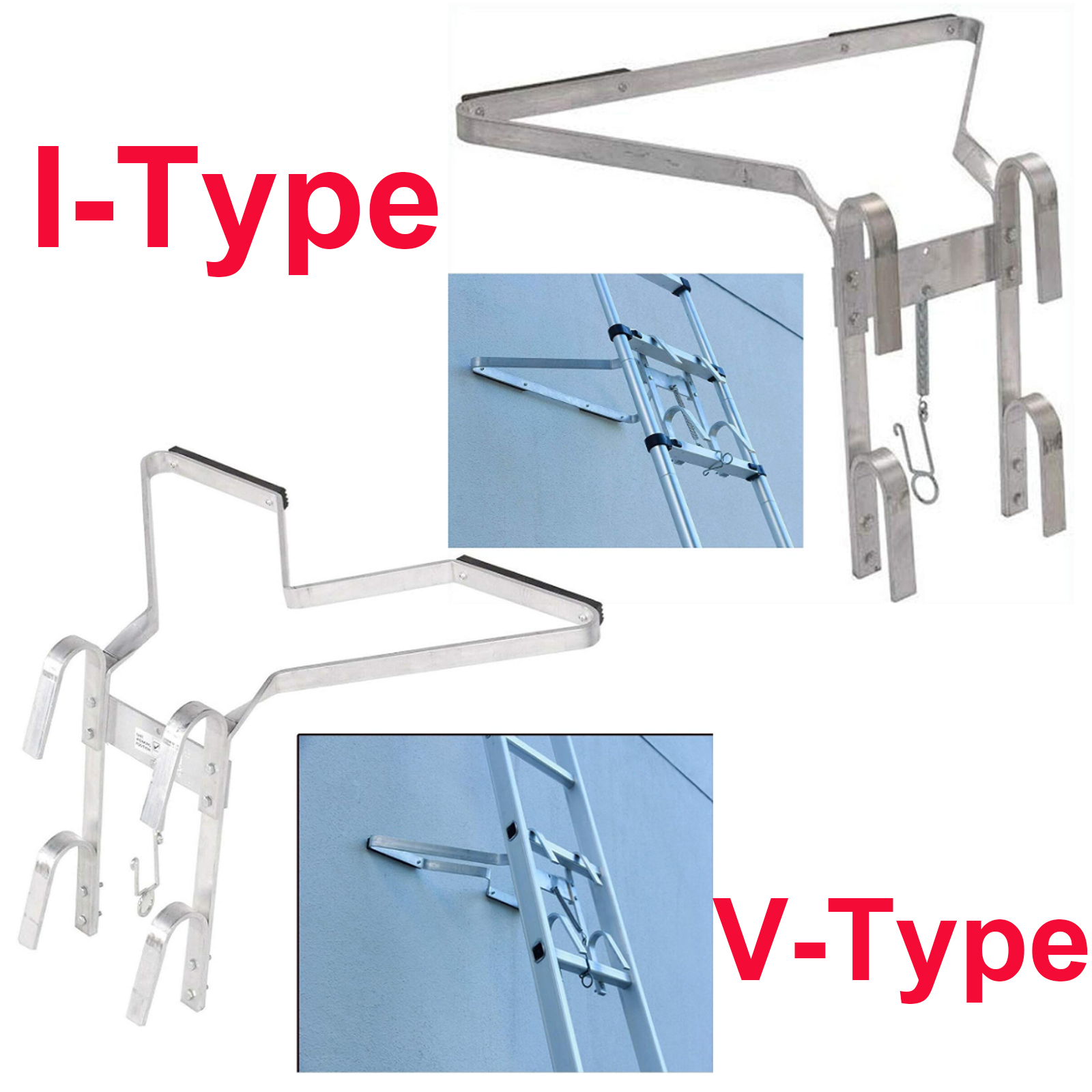 Zware V Of I Vorm Ladder Stand Off/Ladder Verblijf, Past Universele Ladder Ladders Accessoire