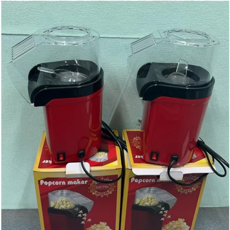 Máquina de palomitas de maíz de alta velocidad, máquina de palomitas de maíz completamente automática, Mini máquina de palomitas de maíz eléctrica para cocina casera